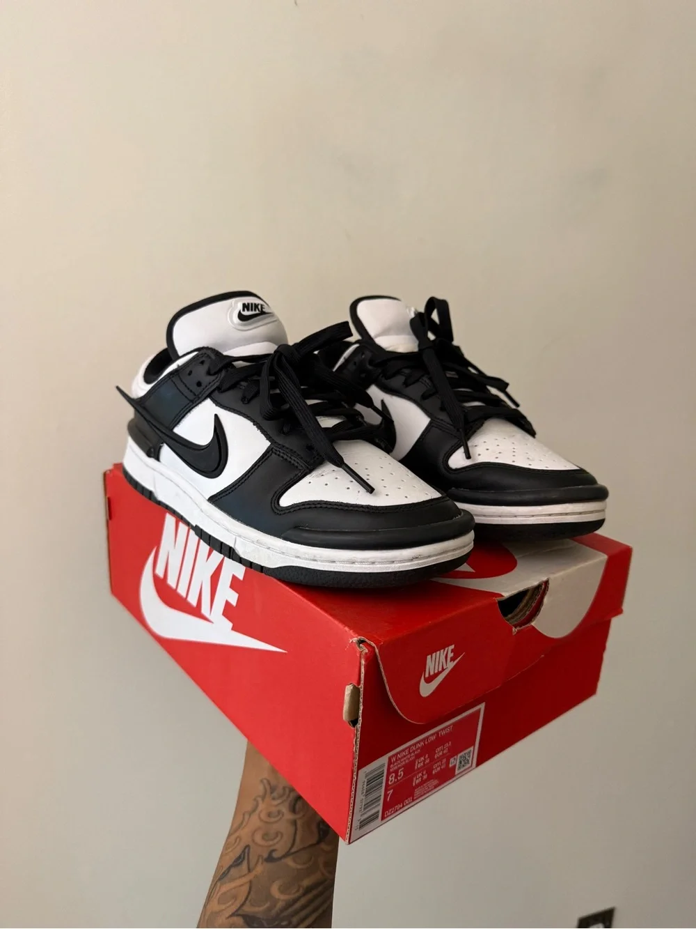 Nike Women’s Dunk Low Twist — Black and White